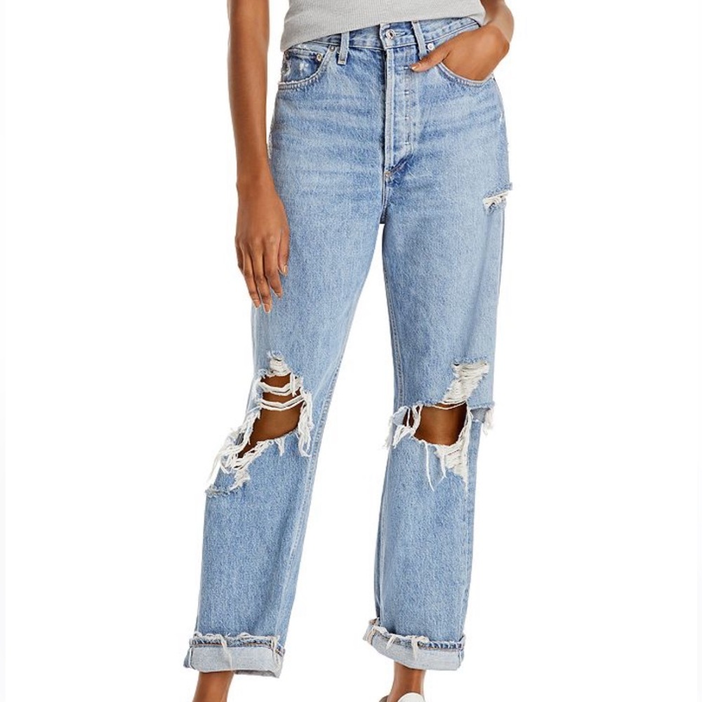 Agolde 90's Mid Rise Loose Fit Jeans